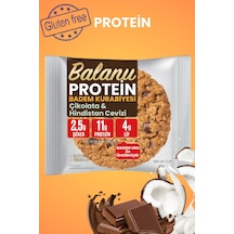 Balanu Protein Çikolata & Hindistan Cevizi Badem Kurabiyesi 60gr X3 Adet