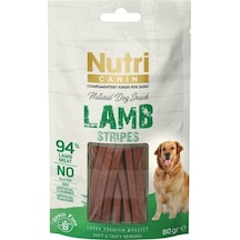 Nutri Canin Tahılsız Kuzulu Şeritler Köpek Ödül Sı 80gr