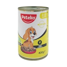 Peteko Puppy Tavuklu Yavru Köpek Konserve 400gr