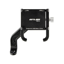 Gub Pro 2 Alüminyum Cnc Dikiz Aynası Bağlantılı Motosiklet Telefon Tutucu 360 Dönebilen, 7.2 İnç Uyumlu