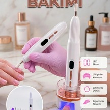 6 Başlıklı Çok Fonksiyonlu Tırnak Bakım Ve Uv Kurutma Seti