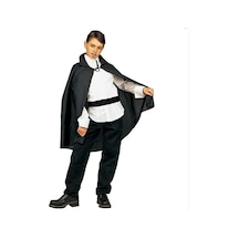 Parti Aksesuar Siyah Yakalı Pelerin Çocuk Boy 90 Cm 18+ Yaş