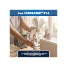 Klipsli Mini Vantilatör, Taşınabilir Ve Ayarlanabilir Başlık