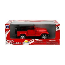 Sunman City Cruiser Jeep Wrangler 1/32 Model Araba