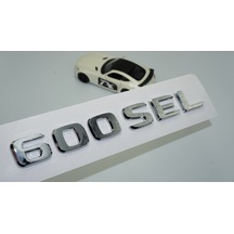 Dk Tuning 600 Sel Bagaj Krom Abs 3m 3d Yazı Logo Benz İle Uyumlu