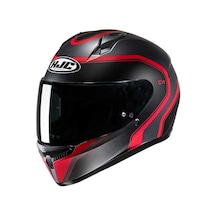 Hjc C10 Elie Mc1sf Kapalı Kask Kırmızı - Siyah