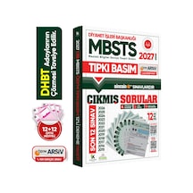 2026 DİB-MBSTS ÖSYM Çıkmış Soru Tıpkı Basım 12li Kitapçık Türkiye Geneli Deneme Paketi