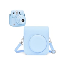 Fujifilm Instax Mini 12 Mavi Deri Çanta