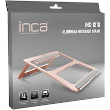 Inca Inc-121g Alimünyum Gold Rengi Notebook Standı