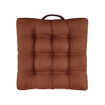 Soft Grande Piazza Sandalye Minderi - Kiremit - 45x45 Cm Renkli