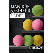 Manikür Pedikür Topu Manikür Bombası 6 Adet 300 Gram 721279