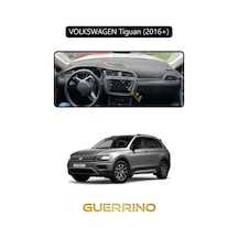 Volkswagen Tiguan 2016+ Torpido Koruma Halısı Siyah Kenar