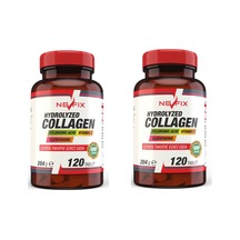 Nevfix Collagen ( Kolajen) Hyaluronic Acid 120 Tablet X 2 Kutu