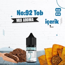 No 92 Tob Dıy Kit Gıda Aroması %20 Oranda Aroma İçerir Hazır Değildir 30 Ml