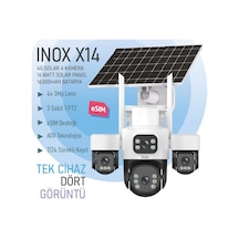 İnox Inox Digital Inox-x14 Speed Dome Full Hd 3 Mp Solar Gece Görüşlü Güvenlik Kamerası