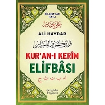 Ali Haydar Kur'an-ı Kerim Elifbası Orta Boy - Yqbx-717516