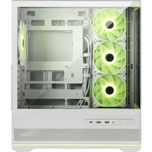 Msı Mpg Pano 110r Pz White 4x Argb Fan Usb 3.2 Atx Mid Tower Gaming Akak0msı0040