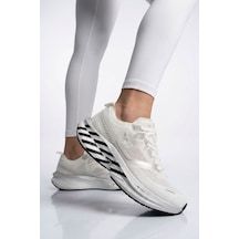 Walkway Beyaz-gümüş Hafif Esnek Unisex Koşu Yürüyüş Ve Spor Ayakkabı Space G Beyaz - Gümüş