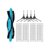 Viomi V2 Pro-v3 Uyumlu Uyumlu Yedek Mopsuz Fırça Hepa Filtre Seti-9 Parça Renk 11