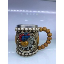 Balkabagi Çelik Kupa Bardak Kod 220028 Çok Renkli
