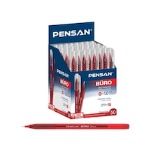 Kırmızı Tükenmez Kalem 1 Mm. 50 Lik Kutu 8692404904453 Kırmızı