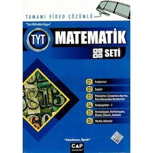 Çap Yayınları Tyt Matematik Seti Tamamı Video Çözümlü