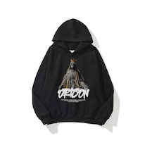 Tarzsokak Unisex Orison Sweatshirt Hoodie Siyah