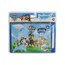 Paw Patrol Sihirli Boyama Kitabı - Özel Su Kalemli Tekrar Kullanılabilir Aktivite Seti