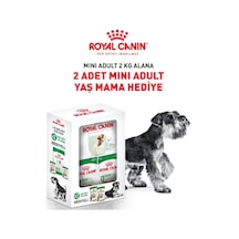 Royal Canin Mini Adult Küçük Irk Yetişkin Köpek Maması 2 Kg + 2 Adet Pouch Hediyeli