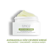 Sinoz Avokado Bomb Nemlendirici Canlandırıcı Göz Kremi 15 ML