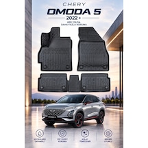 Chery Omoda 5 Aracınıza Özel Üretim Havuzlu Paspas Takımı A+ -mod-