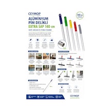 Alüminyum Pim Delikli Extra Sap 140 Cm - 820978998