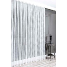Evdepo Home Kullanıma Hazır Örme Tül Perde (541910123)