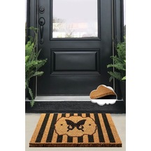Co Co Papillon Black Doğal Ko ko Paspas,Kıl Kapı Önü Paspası