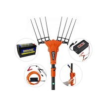 Hfs 34v Akülü Zeytin Hasat Makinesi Seti - 90 Ah Akü + Şarj Aleti