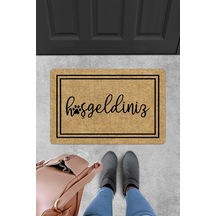 Evaşk Kapı Önü Paspası Vinil Kaymaz Tabanlı 45 X 70 Evaşkdm10068