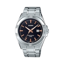 Casio Mtp-1308d-1a2vdf Quartz Çelik Gri Siyah Kadran 44 Mm Erkek Kol Saati