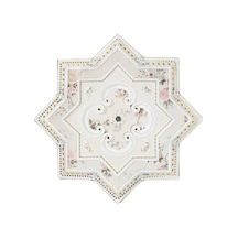 Yıldız Beyaz Altın Saray Tavan Göbek 120 cm