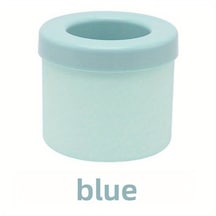 Other Silindirik Mini Silikon Buz Küpü Kalıp Mavi 1 Adet