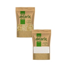 1 Kg Glutensiz Çiğ Karabuğday Seti 500 Gr Tane Greçka + 500 Gr Un Yeni Öğütülmüş