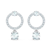 5563278 Swarovski Küpe Attract-Pe Cır Czwh-Cry-Rhs Altın