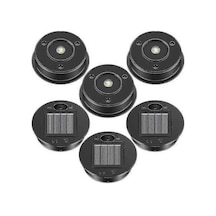 Bloomnest 6 Adet Güneş Enerjili Fener Parçaları - Out G883 Asorti, Led Güneş Paneli Fener Kapak Işıkları, Dış Mekan Uyumlu Asorti Çok Renkli