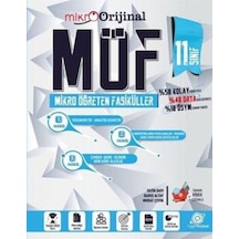 Orijinal Mikro 11. Sınıf Matematik Möf Mikro Öğreten Fasiküller