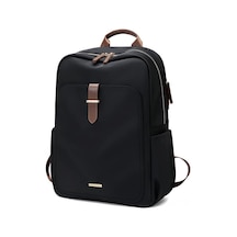 Xindoker Geniş Depolama Alanı Ve Şık Tasarımlı Su Geçirmez Sırt Çantası - 14" Laptop Ve İpad İçin Siyah