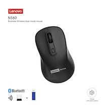 N560 Bluetooth + 2.4 Ghz Usb Alıcılı Kablosuz Dual Modlu Sessiz Mouse Siyah