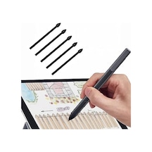 Daiuni S-pen Yedek Uçlar Galaxy Tab S7 Fe/tab S7 / Tab S7+ Plus/galaxy Tab S8 / Tab S8+ Plus/tab S8 Ultra İçin Dokunmatik Stylus S Pen Uçlar Uç Alet Seti, 5 Adet Siyah