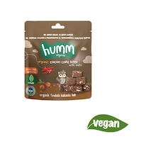 Humm Organik Glutensiz Vegan Kakaolu ve Fındıklı Kek 30 G