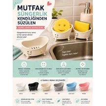 Sevimli Mutfak Süngeri Tutucu Renkli