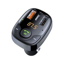 36w Araba Bluetooth Mp3 Çalar Fm Verici Çok Fonksiyonlu Araç Şarj Cihazı, Model: S-15pd