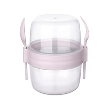 Hazneli Müsli Ve Mama Saklama Kabı 800 Ml N1116762 Çok Renkli
